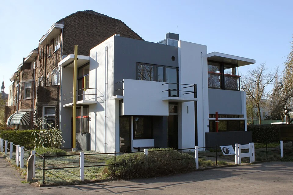 Rietveld-Schröder-Haus, 1924 fertiggestellt; spätere Architekturfotografie