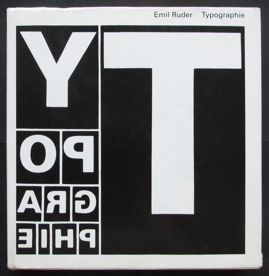 Emil Ruder《Typographie》书封